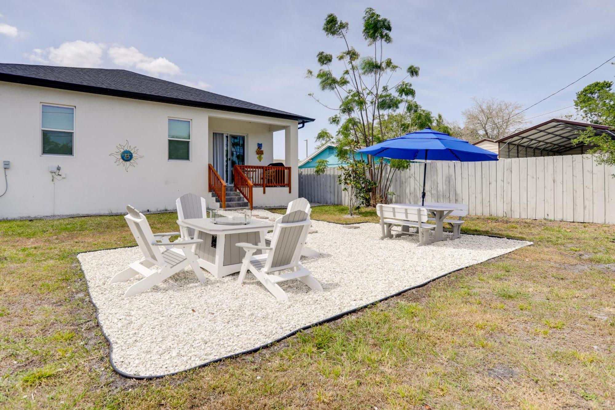 Chic Clearwater Home With Backyard Space And Fire Pit! מראה חיצוני תמונה